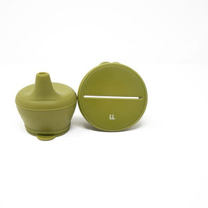 
            
                Load image into Gallery viewer, Baby Bar &amp;amp; Co Silicone Snack &amp;amp; Sippy Cup Lid Set - Select Color
            
        