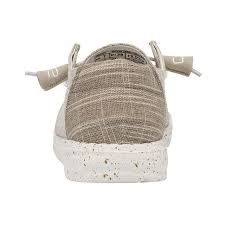 Wendy Woven Zebra Neutral - Select Size - Hey Dudes - Ladies