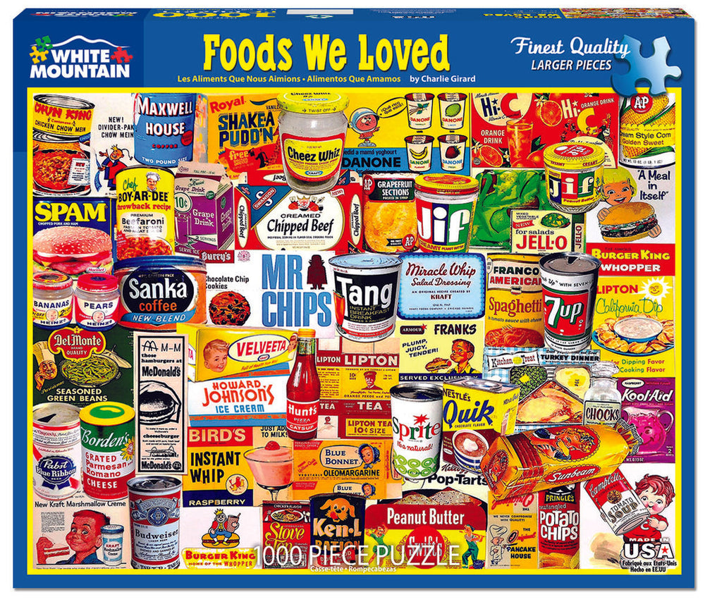 
            
                Load image into Gallery viewer, Foods We Loved - 1000 Piece Jigsaw Puzzle
            
        