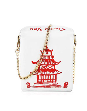 Chinese Take-Out  Box Handbag