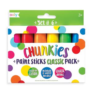 Chunkies Classic Paint Sticks - Set of 6