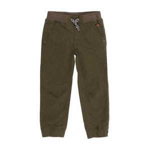 Olive Noruk Boys Jogger Pants - Select Size