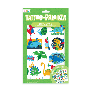 Tattoo Palooza Temporary Tattoos - Dino Days