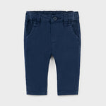 Navy Twill Chino Pants - Select Size