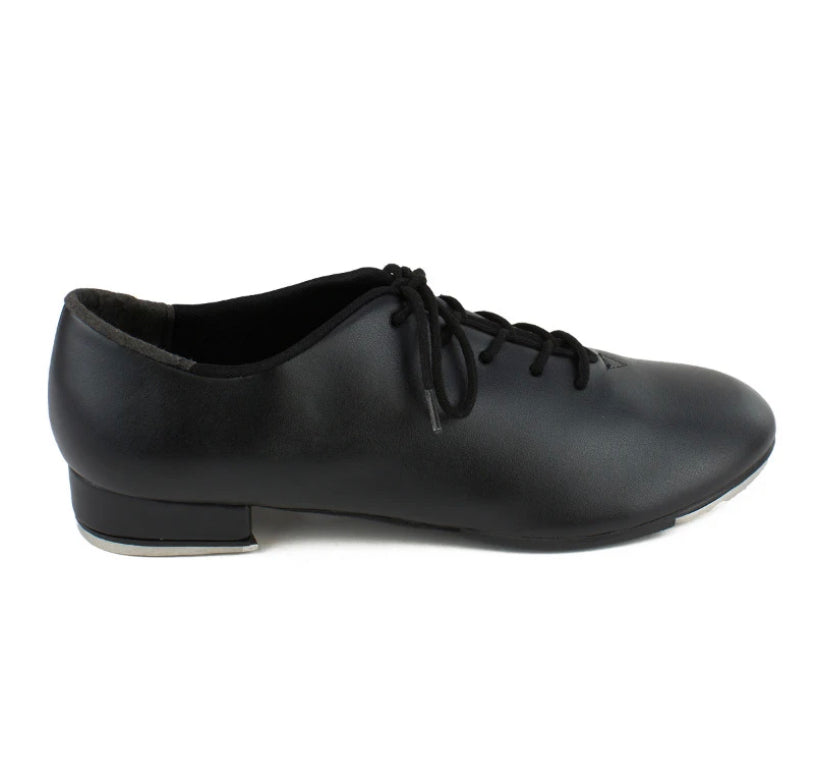 Tory TA-04 Child’s Black Oxford Lace Up Tap Shoe - Select Size