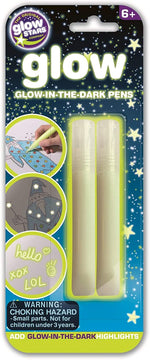 The Original Glowstars Company Glow Creations Glow-In-The-Dark Pens - 2 Pen Set