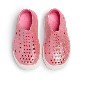 Prism Pink Glitter Girls Slip-On - Select Size - Shooshoos