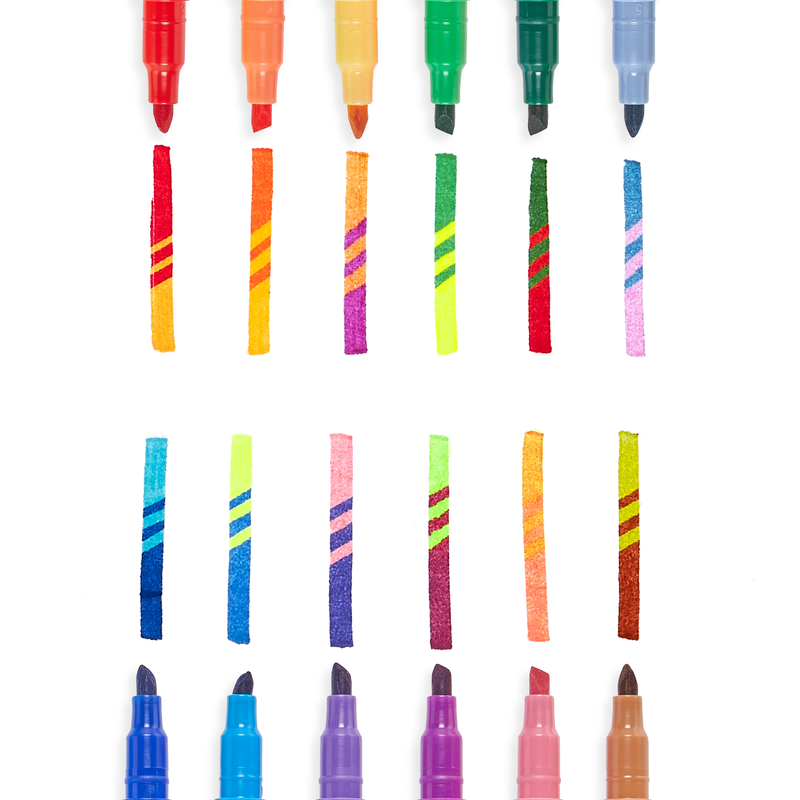 Switch-eroo Color Changing Markers - Set of 12