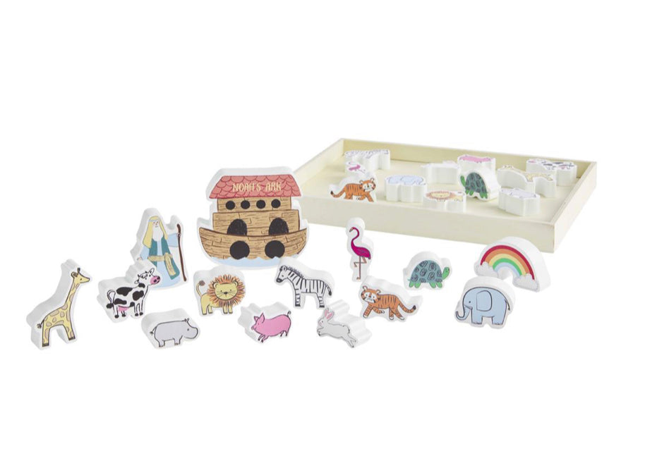 Noah’s Ark Wood Toy Set