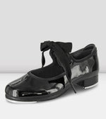 S0350T - Black Patent - Annie Tyette Tap Shoes (Toddler) - Select Size