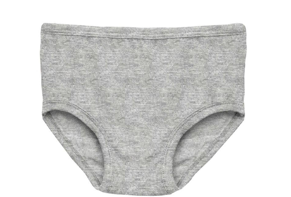 Heathered Mist Solid Girls’ Underwear - Select Size