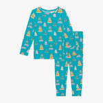 Sierra Long Sleeve Pajama Set- Posh Peanut - Select Size
