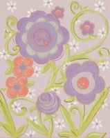 Glitter Lavender Flower II - CP314 - Wall Art