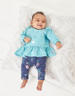 Olivia Organically Grown Cotton Jersey Blue Ducks Set - Select Size