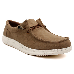 
            
                Load image into Gallery viewer, Huntington Men’s Laforst Heather Beige Comfort Hola! Shoe - Select Size
            
        