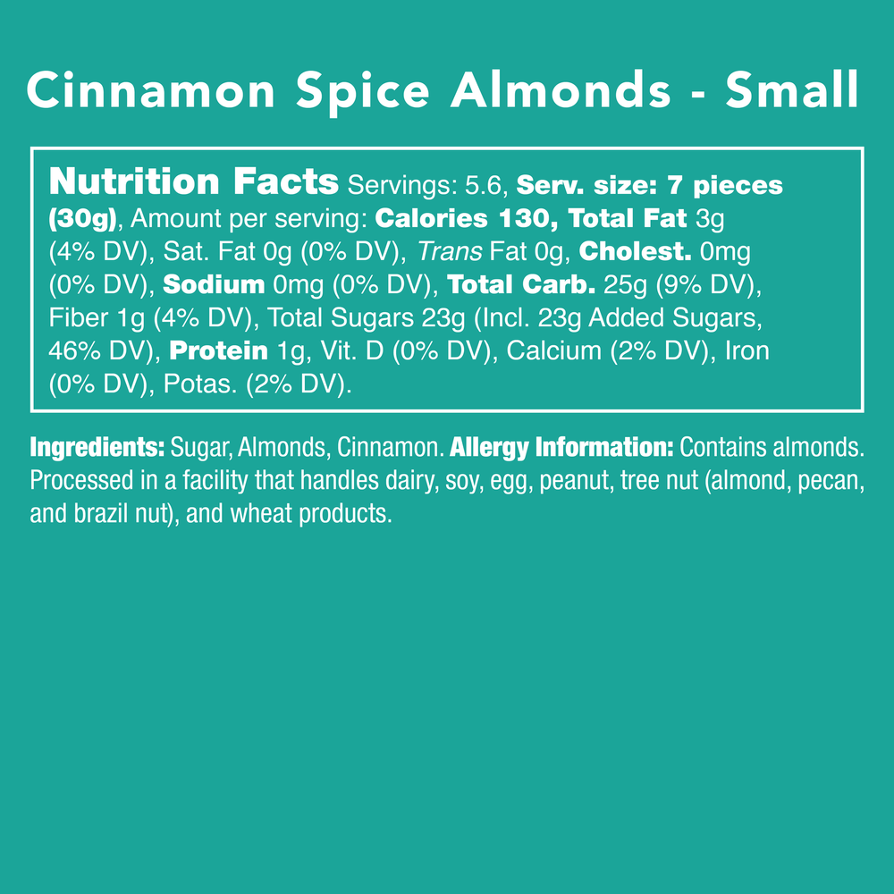 
            
                Load image into Gallery viewer, Cinnamon Spice Almonds - Small Cup 6oz
            
        
