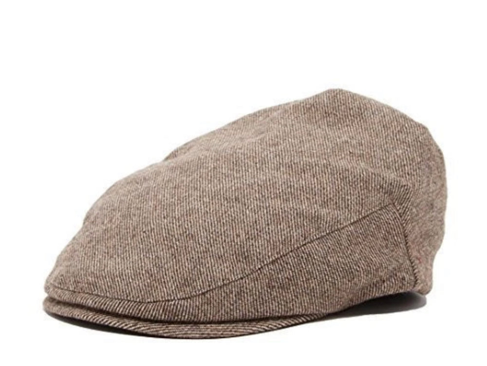Brown & Tan Tweed Driver’s Cap - Select Size