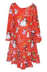 12 Days of Christmas Nightgown