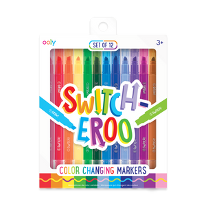 Switch-eroo Color Changing Markers - Set of 12