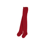 Red Baby Girl Tights  - Select Size