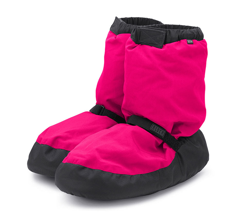 Adult Warm Up Bootie - Pink Fluorescent - Select Size