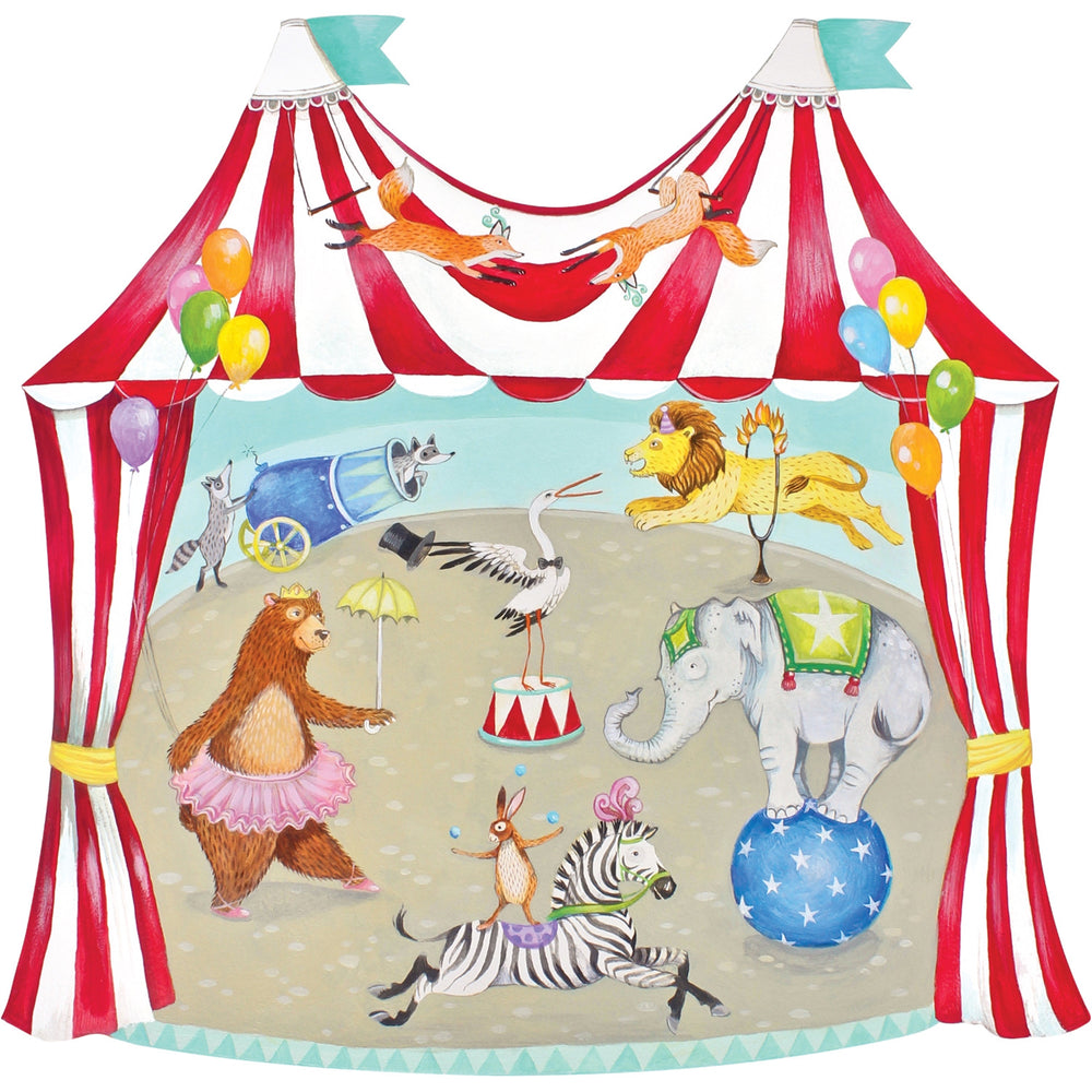 Die-Cut Circus Tent Placemat