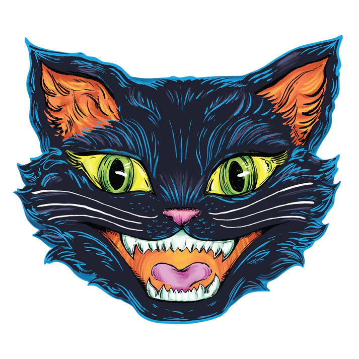 Die-Cut Black Cat Placemat