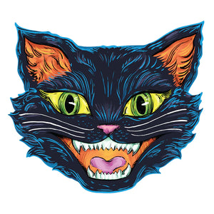 Die-Cut Black Cat Placemat