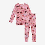 Liliana Long Sleeve Pajama Set- Posh Peanut - Select Size