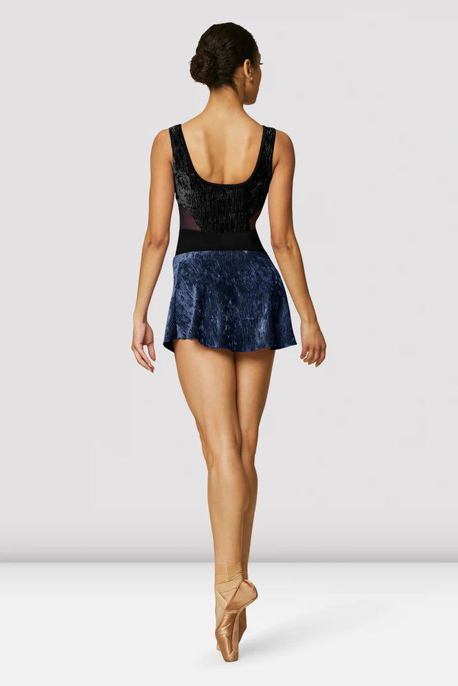 R1031 - Ladies Odilia Velvet Skirt (Shadow) - Select Size