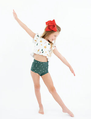 Holiday Floral 3 Piece Dance Set
