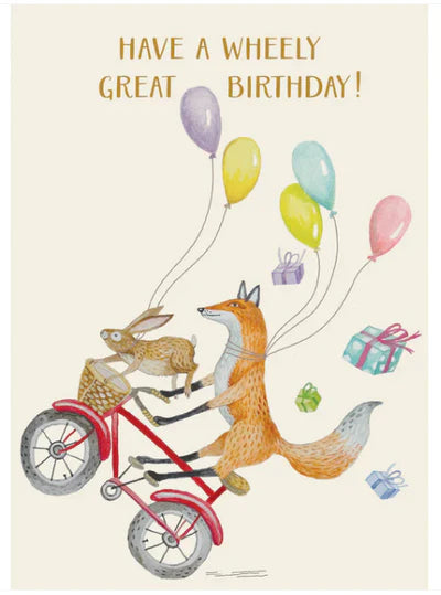 Wheely Great Birthday Card