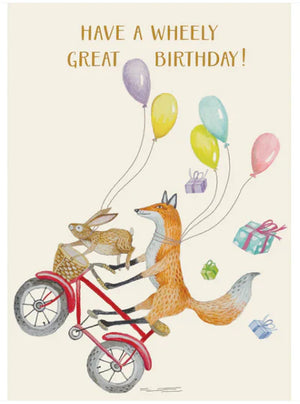 Wheely Great Birthday Card