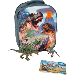 Mojo 3D Dinosaur Junior Backpack With 2 Dinosaurs
