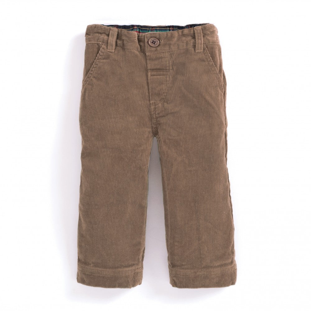 Corduroy Trousers- Fawn - Select Size