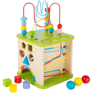 Activity Center With Marble Run