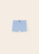 Blue Plaid Boys Bermuda Shorts - Select Size