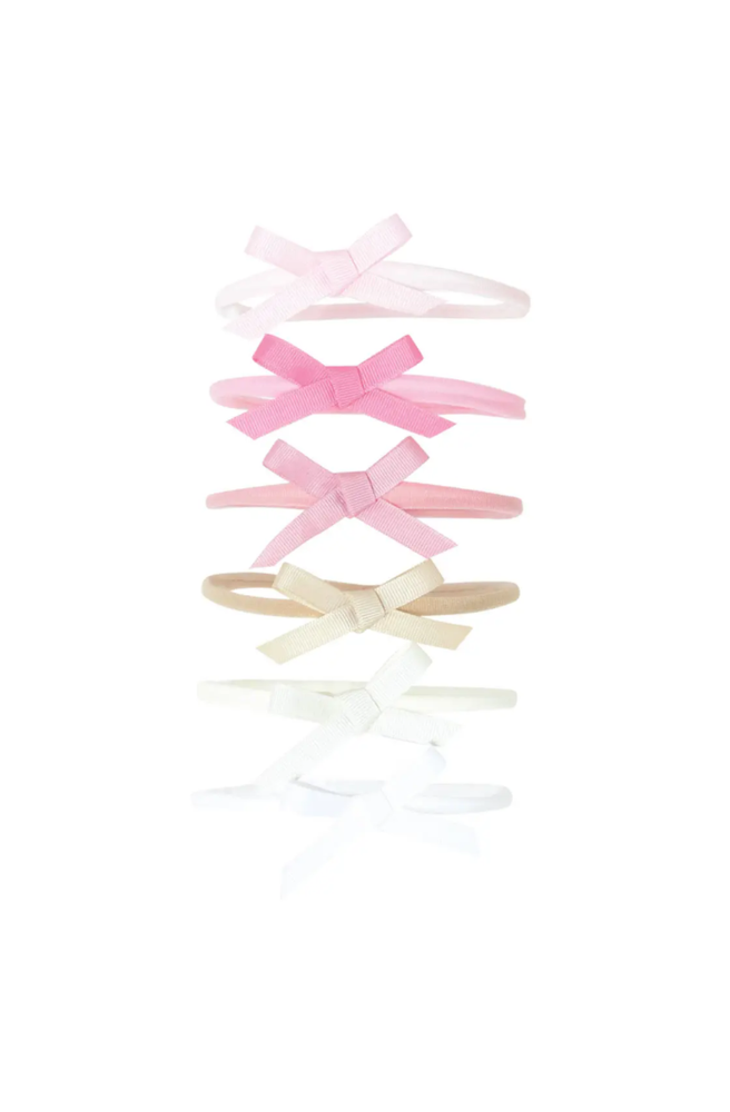 Baby Grosgrain Shoelace Headband - Select Color