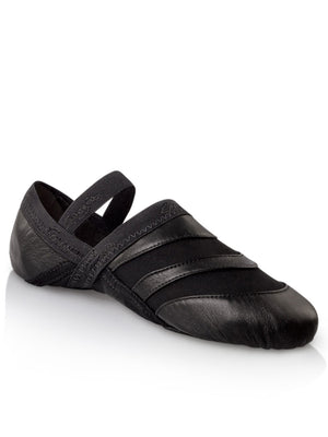 
            
                Load image into Gallery viewer, FF01 Black Seamless Stretch Freeform Ballet Shoe - Select Size
            
        