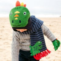 Dinosaur Hat -Green - Select Size