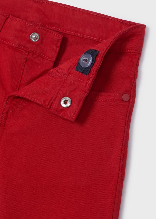 Red 5 Pocket Slim Fit Boy’s Basic Pants - Select Size