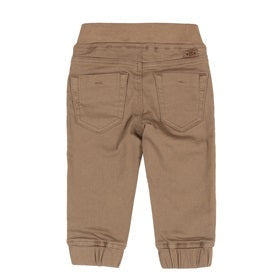 Taupe Twill Noruk Infant Boys Jogger Pants - Select Size