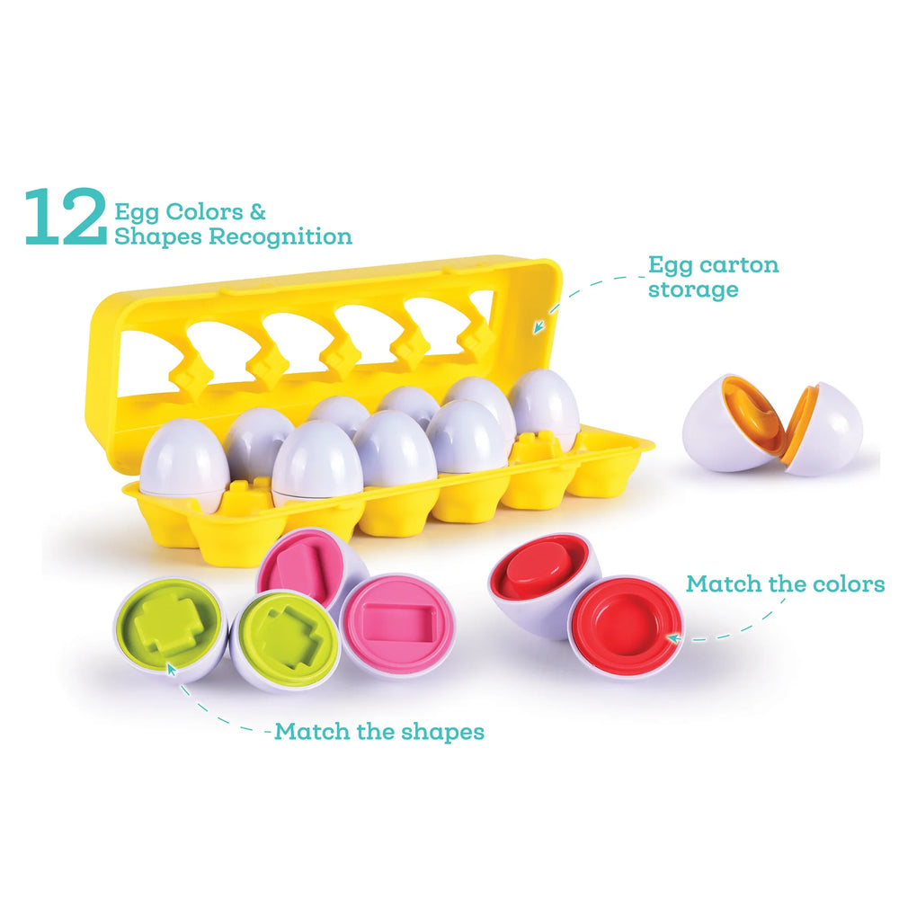 Nothing But Fun Toys Shape Sorter Eggs