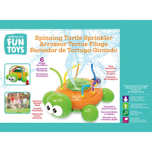 Nothing But Fun Toys Spinning Turtle Sprinkler