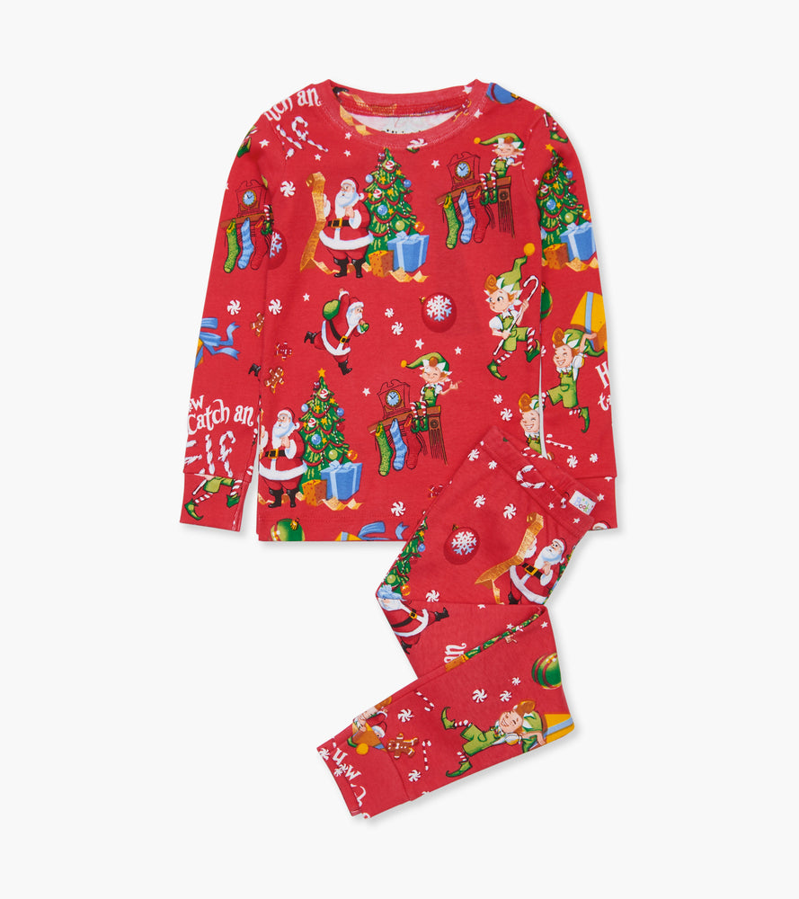 
            
                Load image into Gallery viewer, How to Catch an Elf Pajamas - Red
            
        