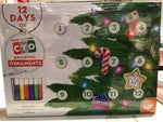 12 Days of Color Your Own Ornaments