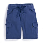 Jersey Cargo Shorts - Indigo
