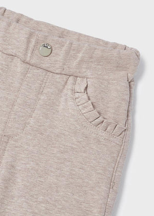 Mole Melange Fleece Baby Girl Pants - Select Size