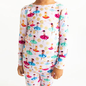 Adalyn - Long Sleeve Basic Pajama - Posh Peanut - Select Size