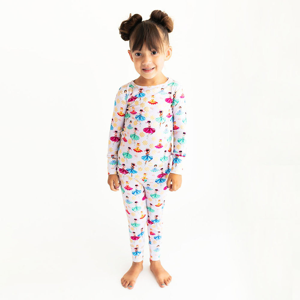 Adalyn - Long Sleeve Basic Pajama - Posh Peanut - Select Size